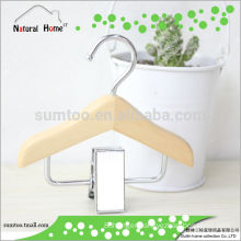 Grade A Lotus wooden pet folding clothes hanger